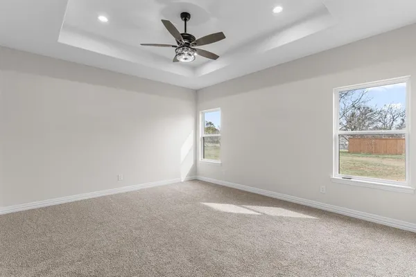 a view of empty room