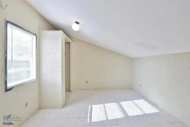 a view of room with window