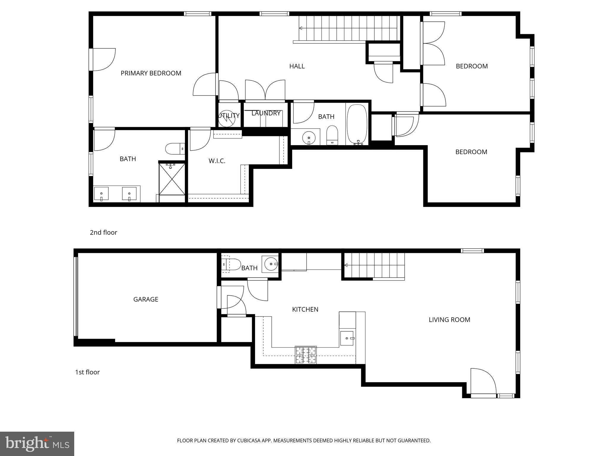 7551 Crowley Street, Unit B Hanover, MD 21076 - Photo 19 of 19 Floor Plan