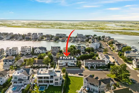 a view of a ocean and beach