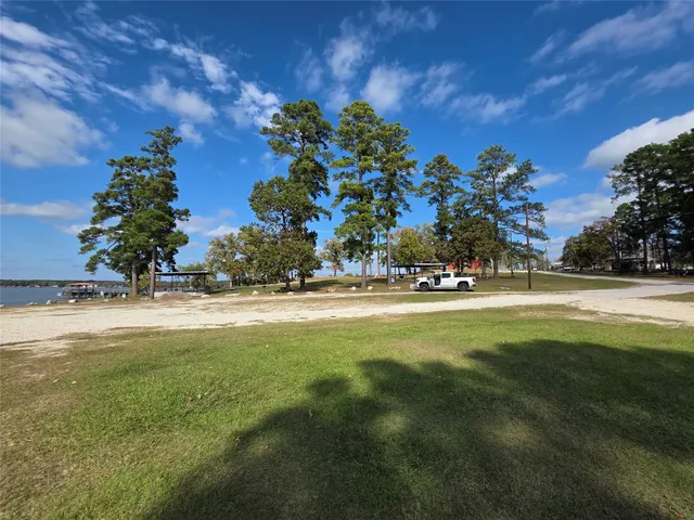 a view of road with houses