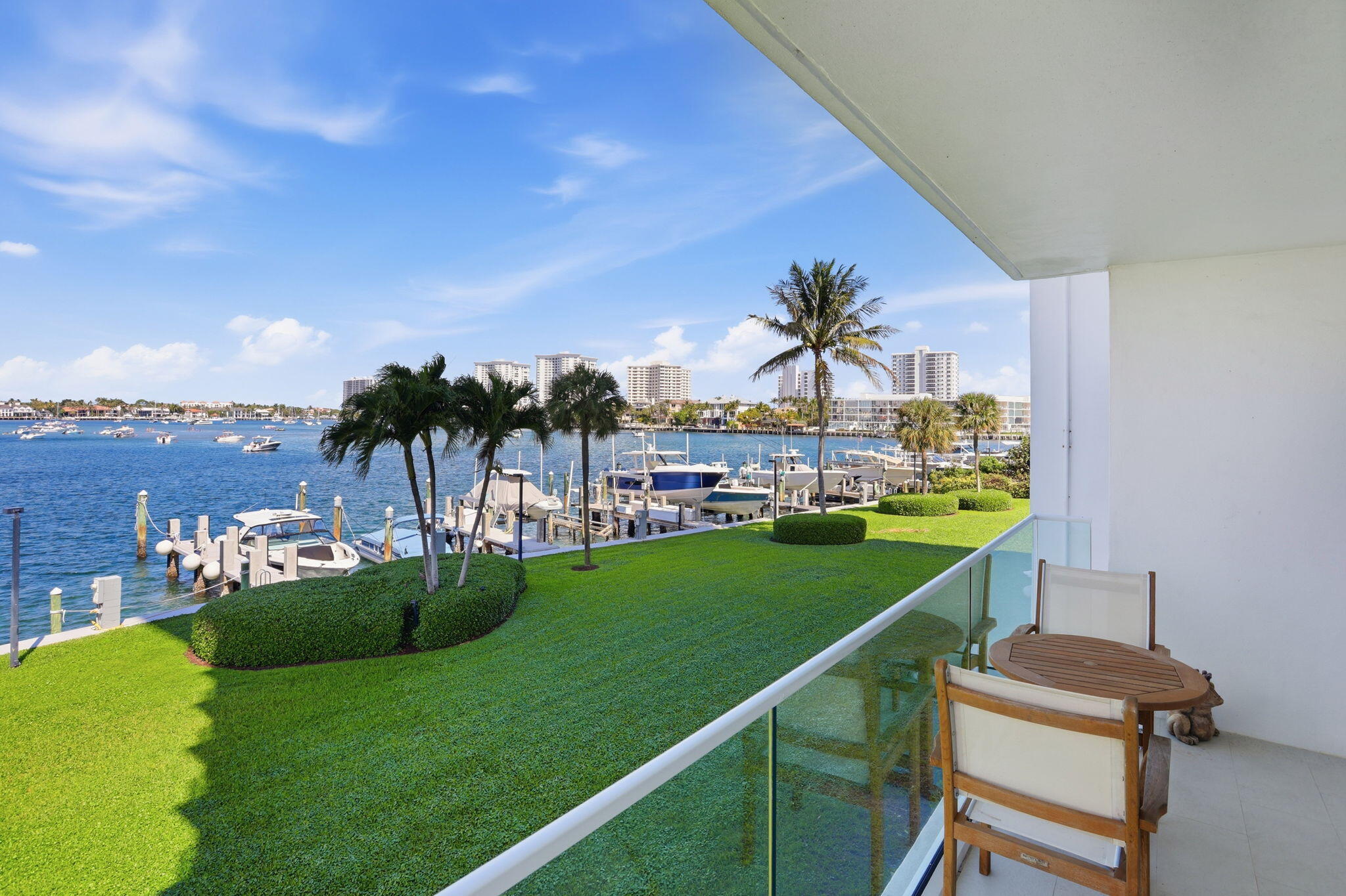 701 East Camino Real, Unit 2J Boca Raton, FL 33432 - Photo 33 of 51 a view of a garden