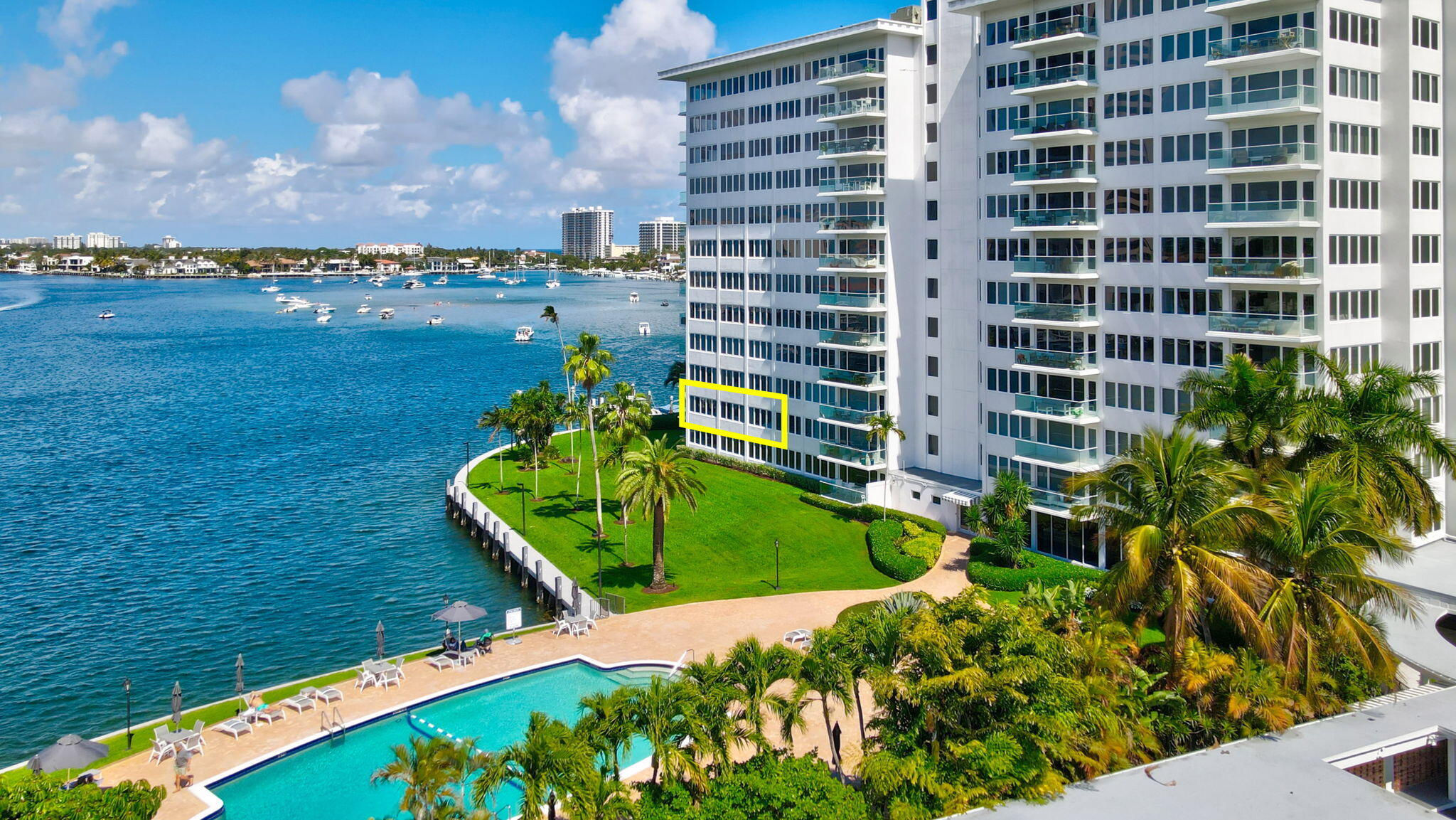 701 East Camino Real, Unit 2J Boca Raton, FL 33432 - Photo 36 of 51 a view of a city with tall buildings