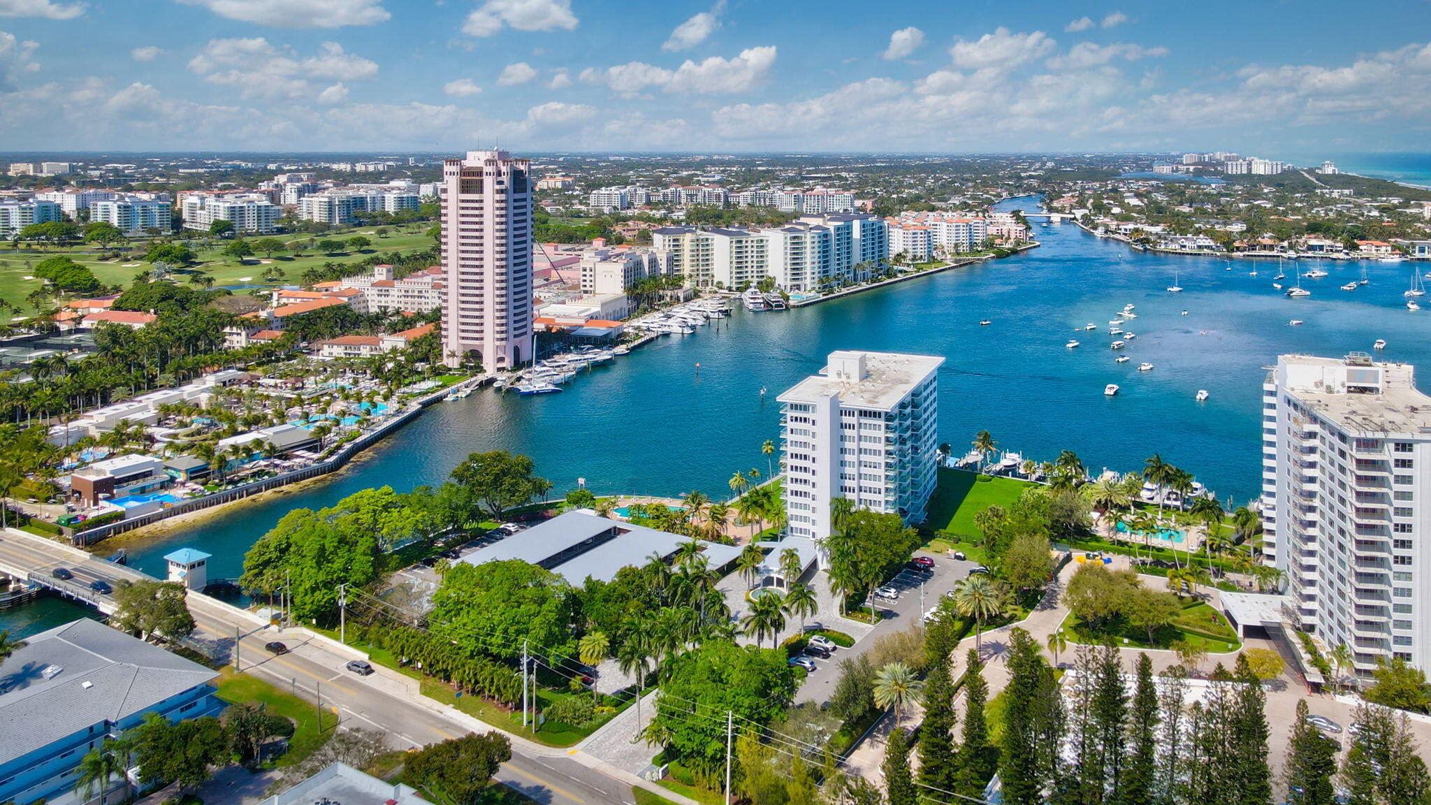 701 East Camino Real, Unit 2J Boca Raton, FL 33432 - Photo 38 of 51 a view of a city with ocean