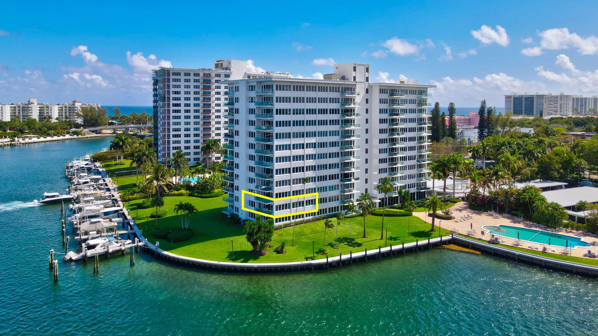 701 East Camino Real, Unit 2J Boca Raton, FL 33432 - Photo 49 of 51 a view of a city with tall buildings