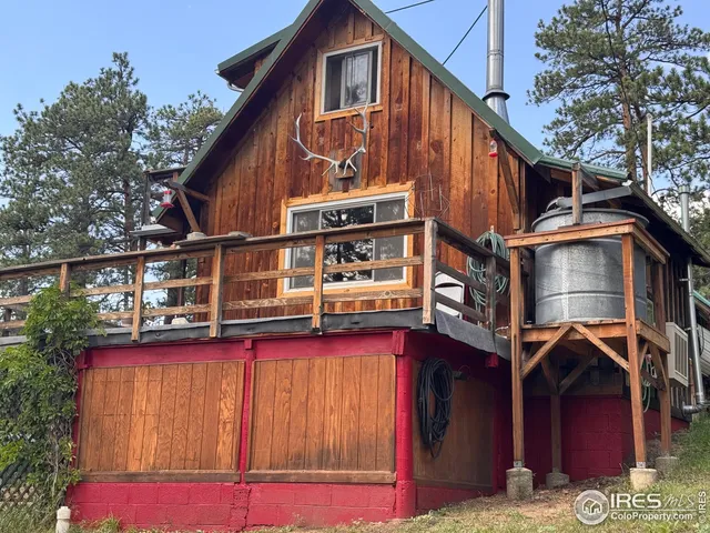 a view of a house with a balcony