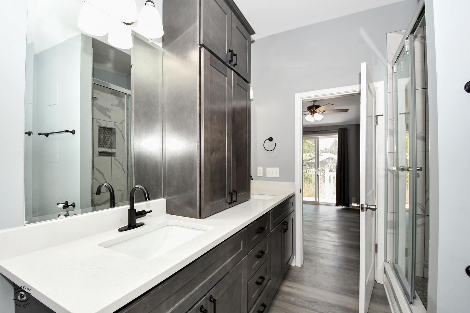 18530 West 3000N Road Reddick, IL 60961 - Photo 24 of 40 a bathroom with a sink and a mirror