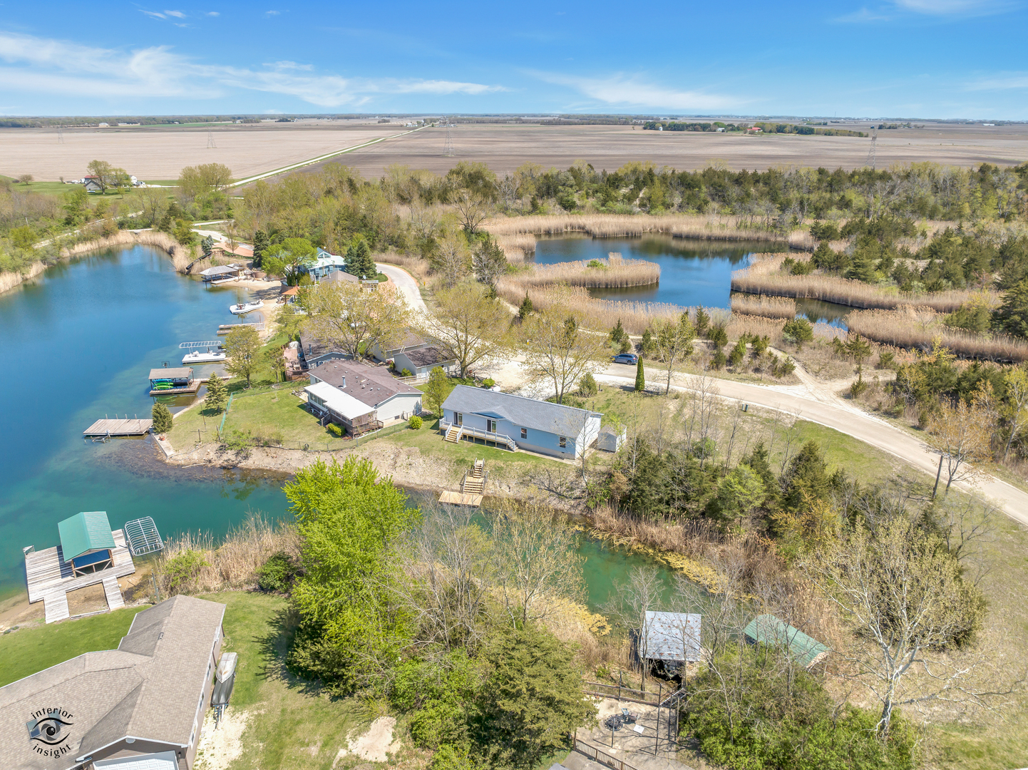 18530 West 3000N Road Reddick, IL 60961 - Photo 7 of 40 a view of lake view and mountain view