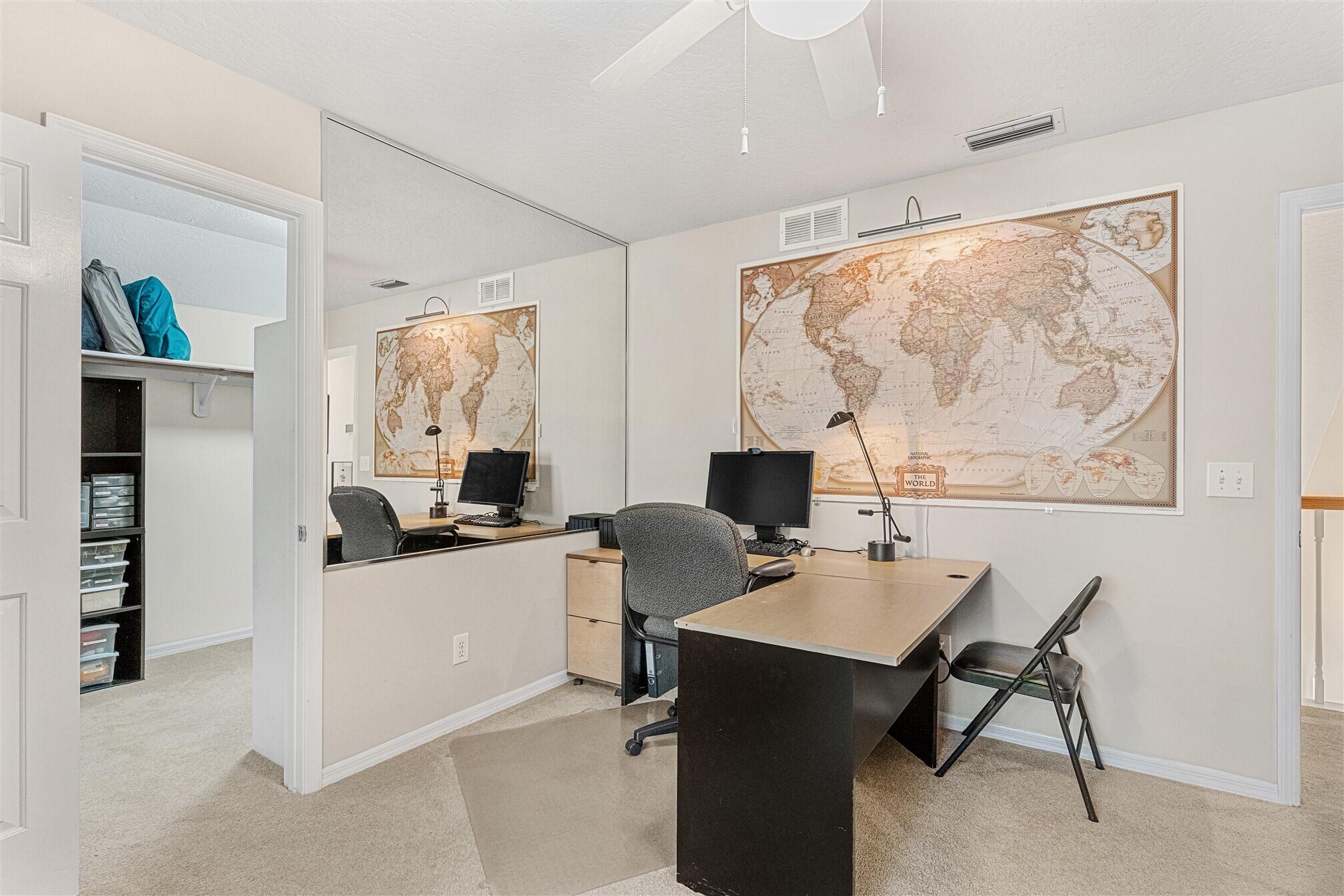 3660 Brennan Drive Melbourne, FL 32934 - Photo 35 of 71 a workspace with furniture and window