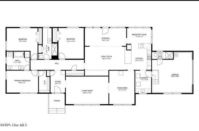 $307,000 | 159 Meadowbrook Lane, Warsaw, NC 28398