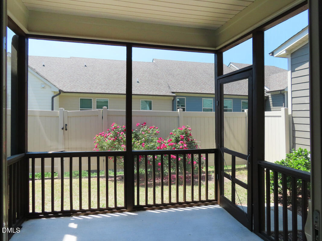 1226 Catch Fly Lane Durham, NC 27713 - Photo 19 of 23 Screened Porch 1