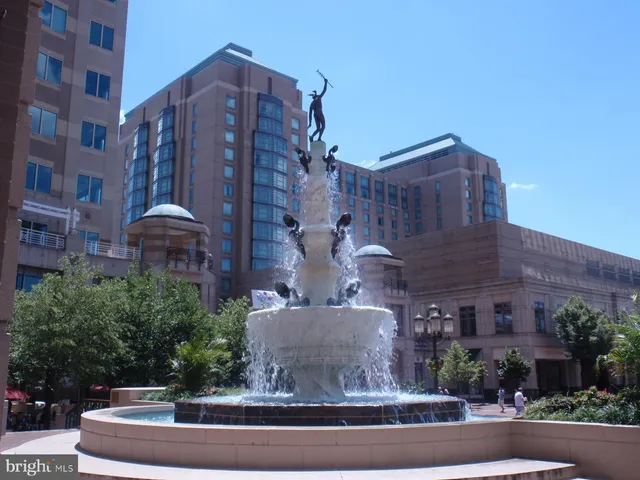 a front view of a building with street
