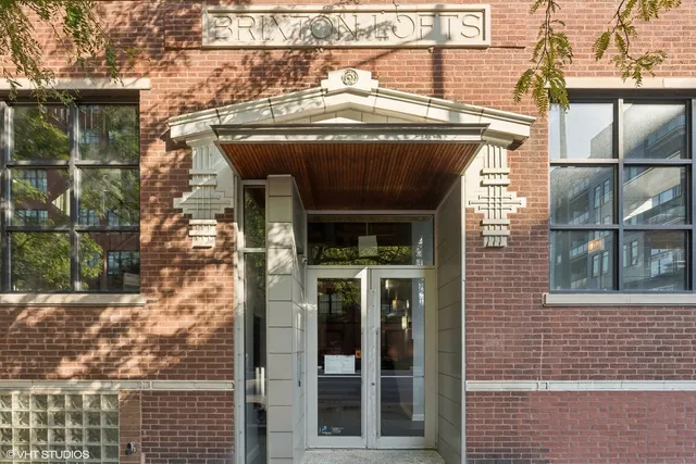 a view of a door of the house