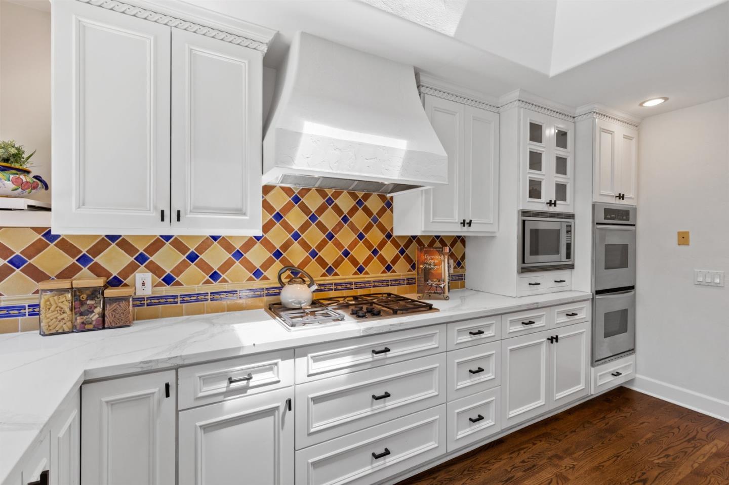 1205 Fewtrell Drive Campbell, CA 95008 - Photo 11 of 52 a kitchen with stainless steel appliances granite countertop white cabinets and sink