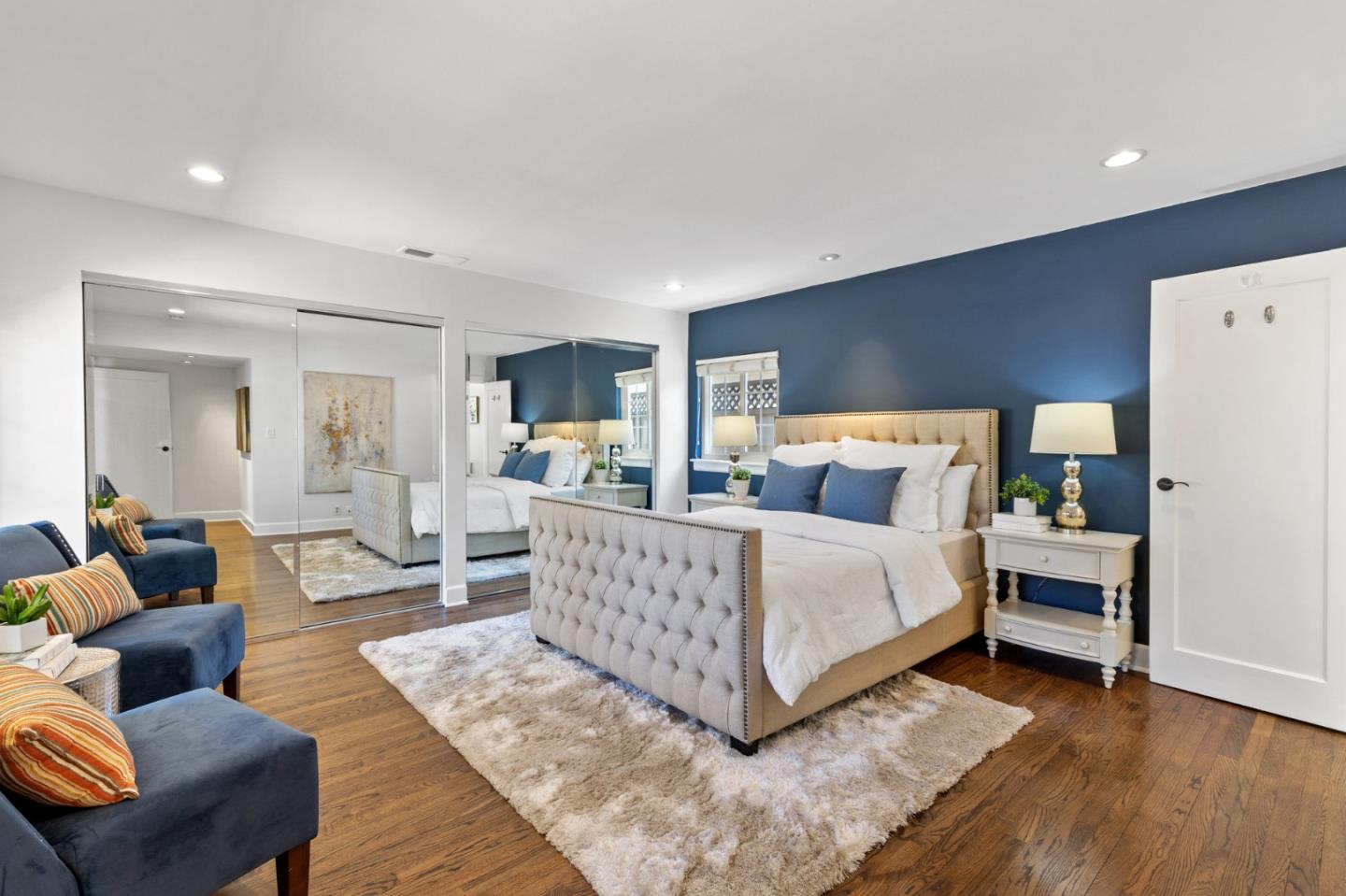 1205 Fewtrell Drive Campbell, CA 95008 - Photo 19 of 52 a bed room with bed and a couch