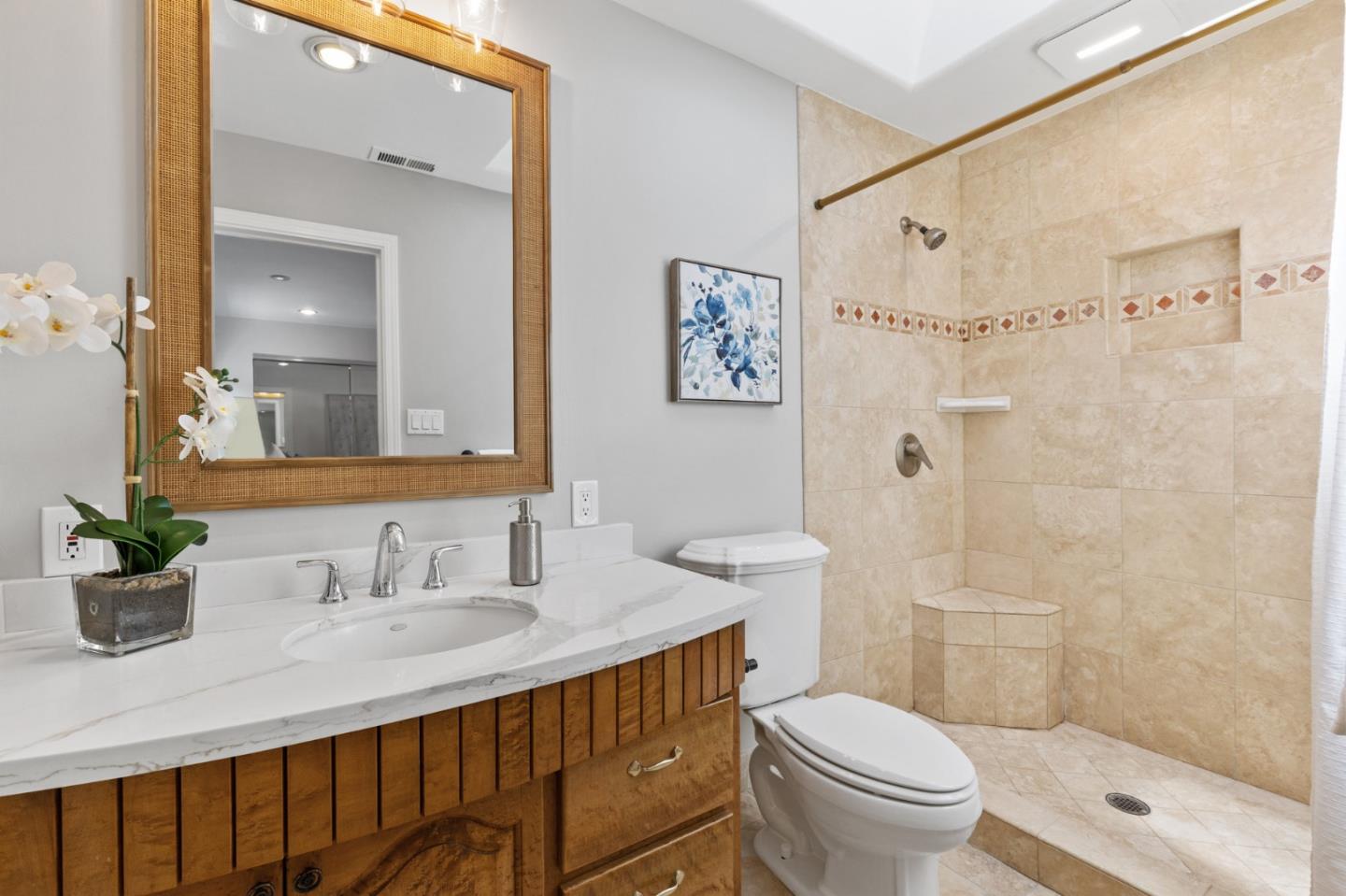 1205 Fewtrell Drive Campbell, CA 95008 - Photo 25 of 52 a bathroom with a sink toilet and shower