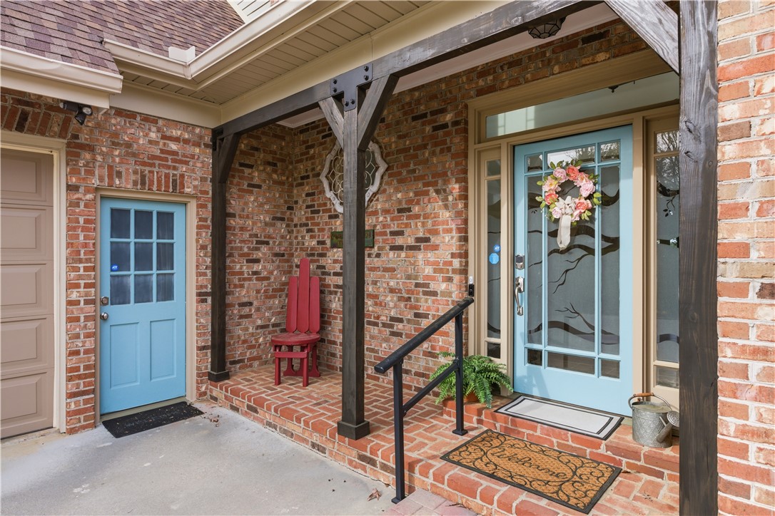 501 Capri Point Lavonia, GA 30553 - Photo 17 of 50 This inviting brick home boasts a charming covered front porch, ready to welcome you.