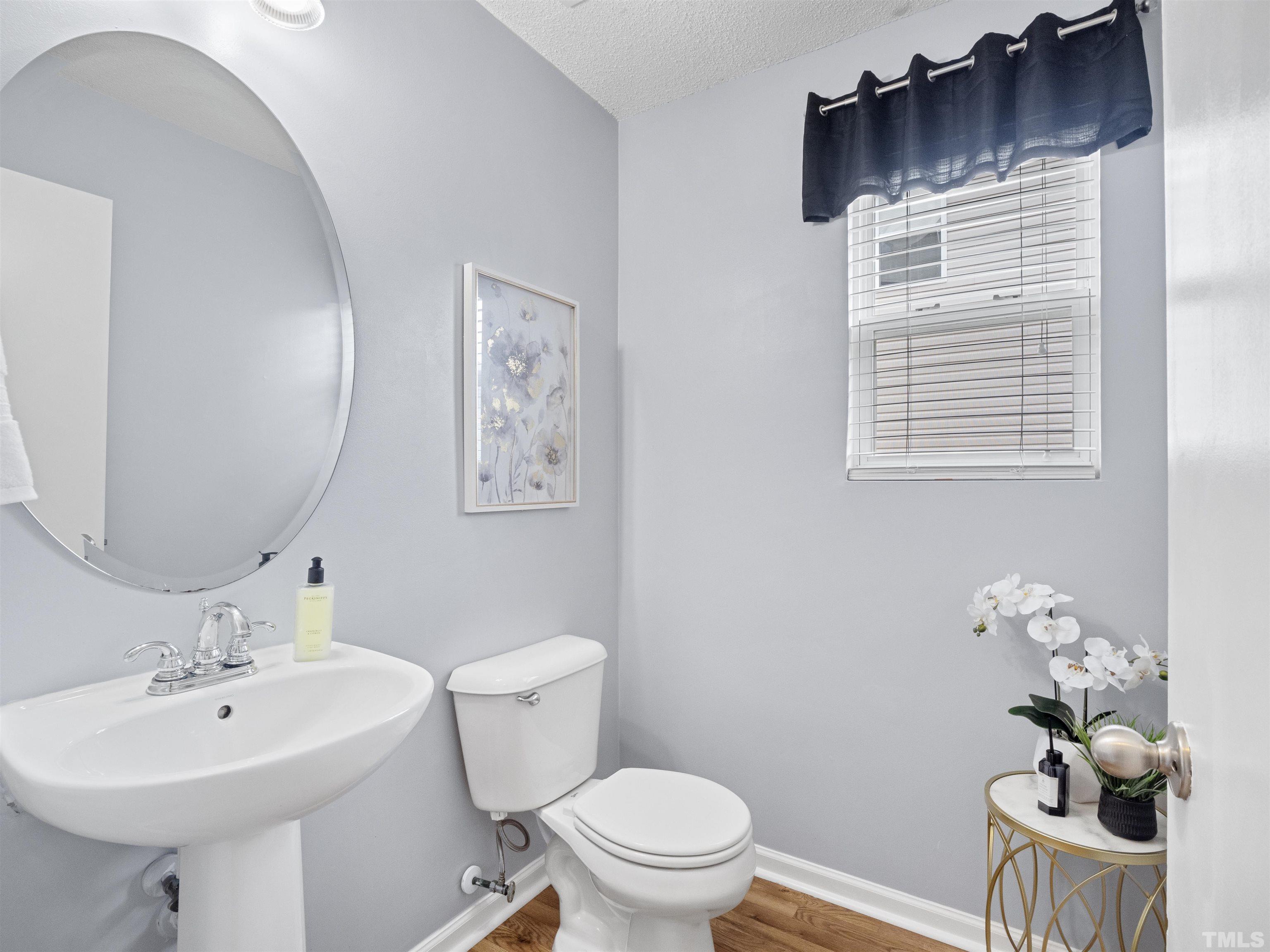 3737 Marshlane Way Raleigh, NC 27610 - Photo 11 of 26 a bathroom with a sink toilet and a mirror