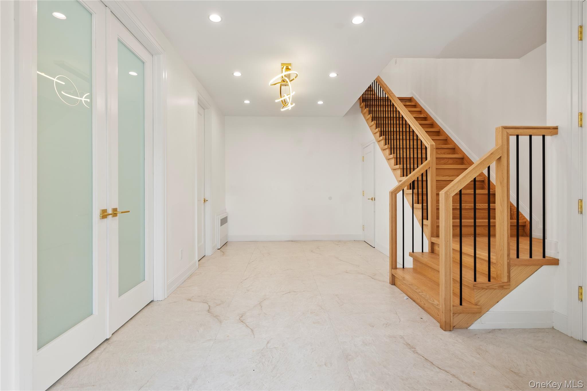 130 Union Road, Unit 201 Spring Valley, NY 10977 - Photo 4 of 47 a view of a hallway with stairs