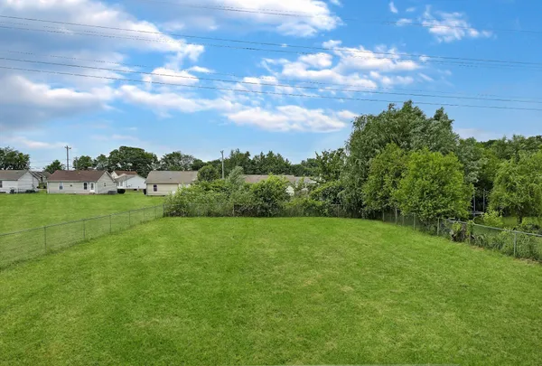 a view of an outdoor space and yard