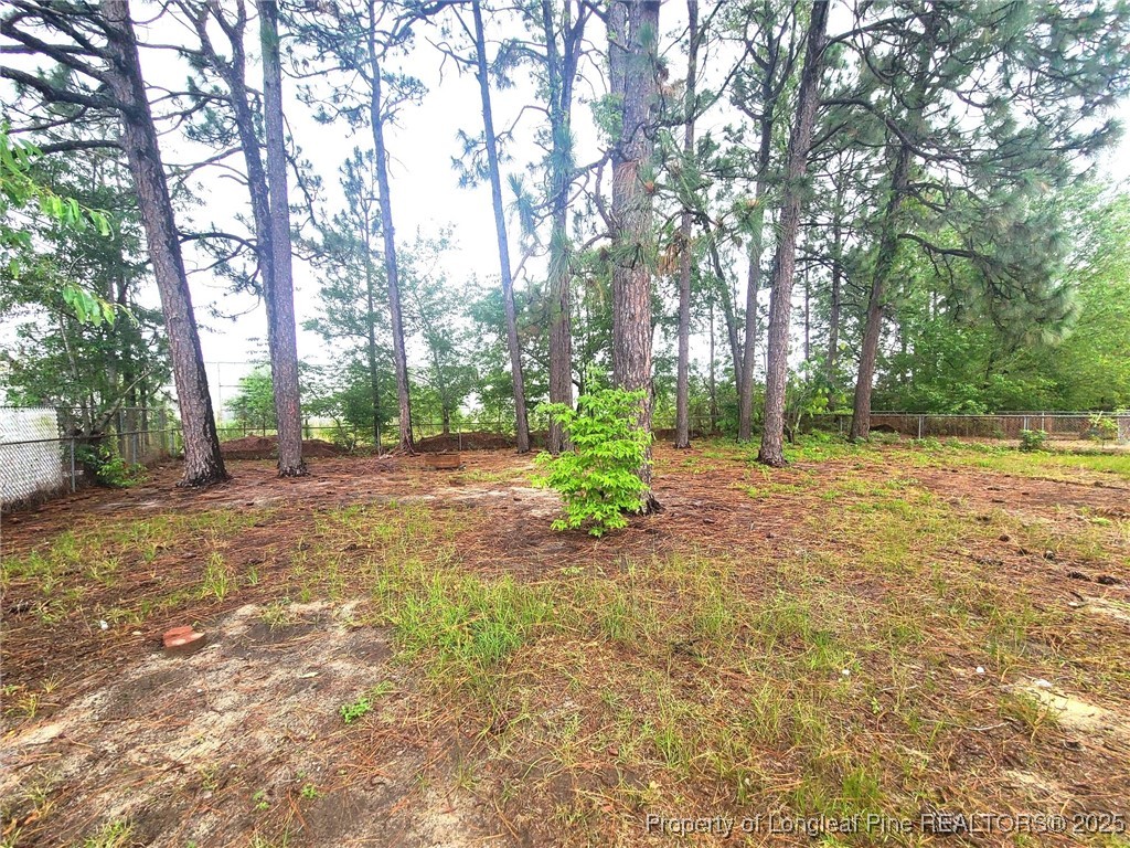 1540 Graystone Road Fayetteville, NC 28311 - Photo 18 of 19 a backyard of a house with lots of green space