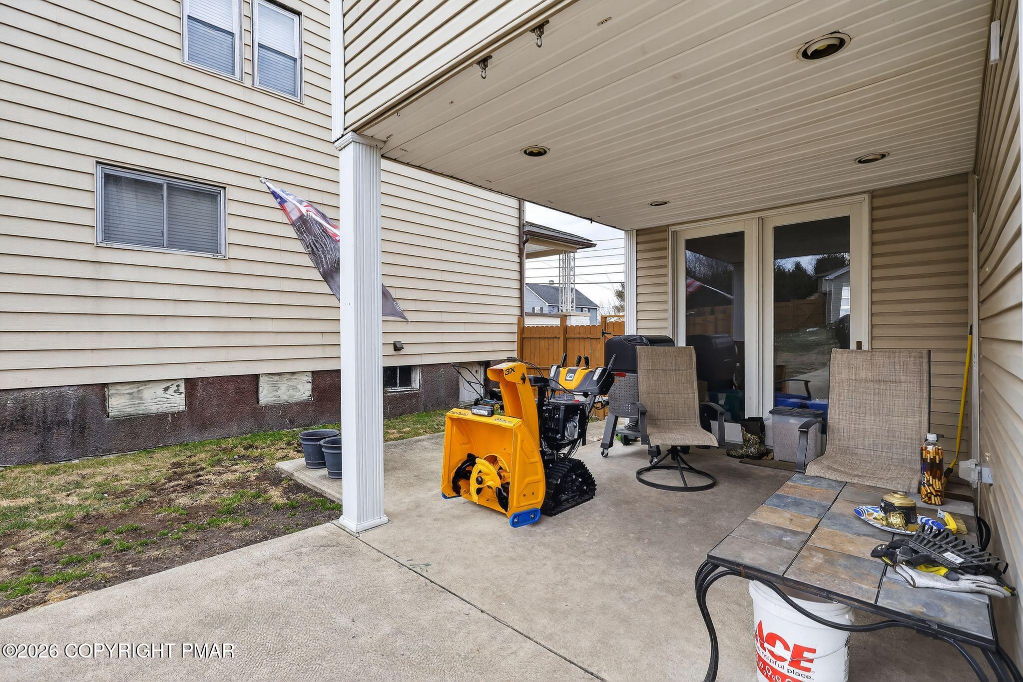 411 Moosic Road Old Forge, PA 18518 - Photo 16 of 59 a view of a room with gym equipment