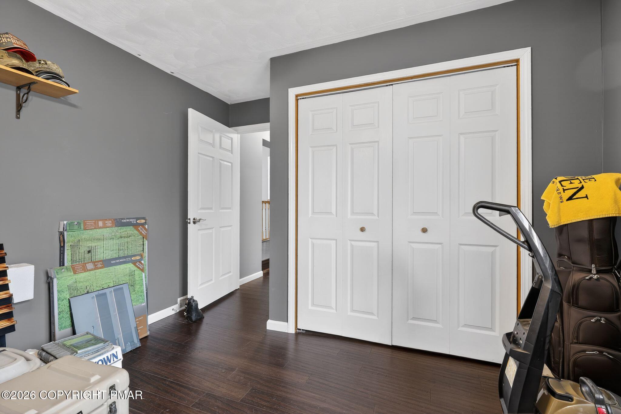 411 Moosic Road Old Forge, PA 18518 - Photo 45 of 59 a view of room with window and wooden floor