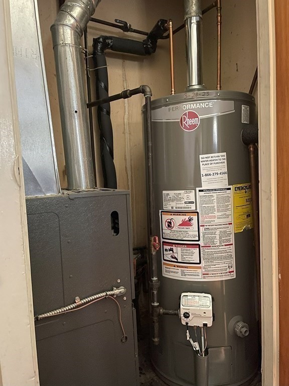 25 Kirk Drive Springfield, MA 01109 - Photo 14 of 14 a close view of water heater room