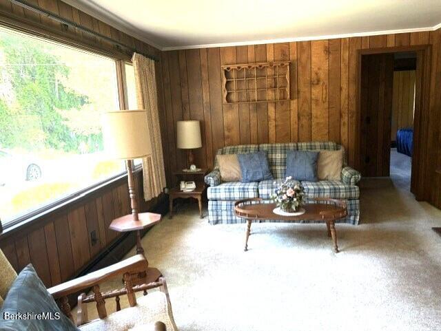 148 Friend Street Adams, MA 01220 - Photo 8 of 28 a living room with furniture and a large window