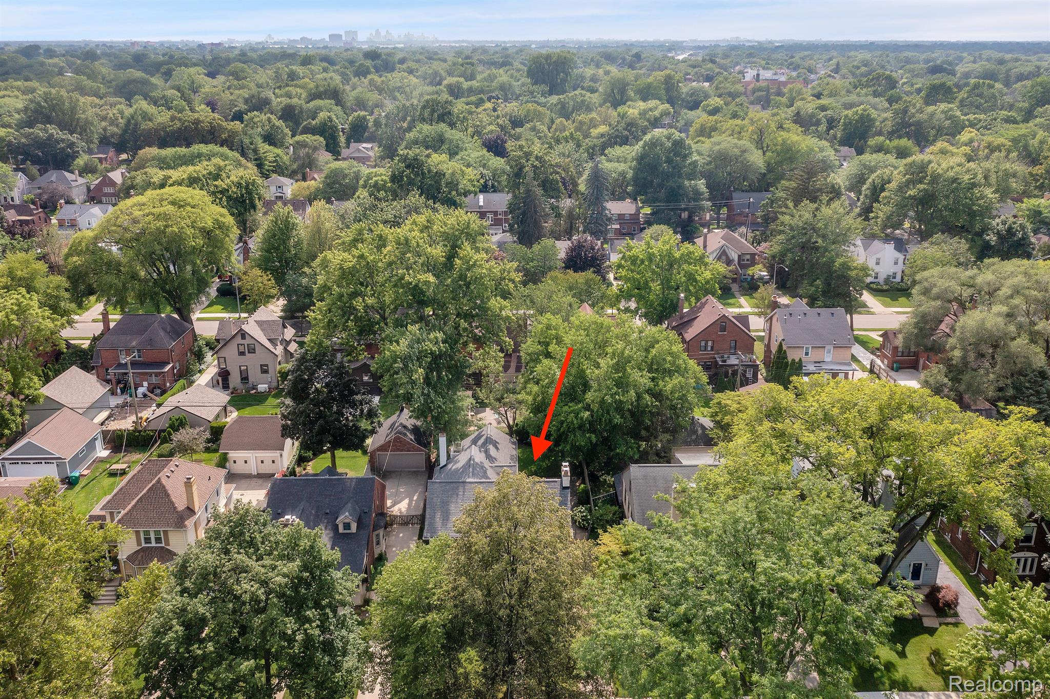 1365 Harvard Road Grosse Pointe, MI 48230 - Photo 41 of 44 Lovely neighborhood with mature trees