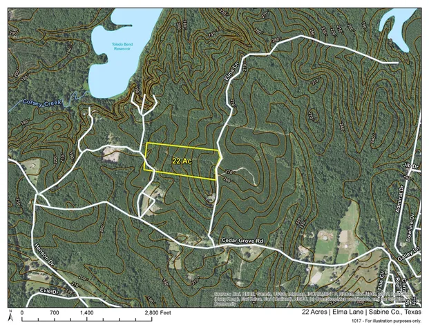 $126,500 | 0 Elma Lane, Hemphill, TX 75948