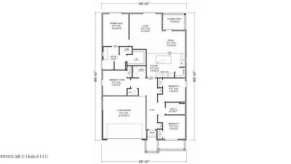 $255,900 | 114 Strawberry Drive, Lucedale, MS 39452