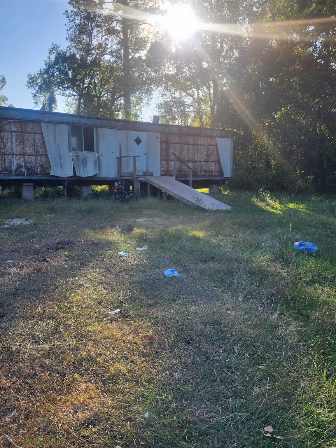 300 Jan Road Shepherd, TX 77371 - Photo 3 of 4 a view of a backyard