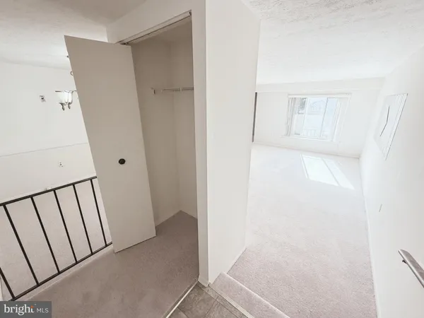 a view of a walk in closet