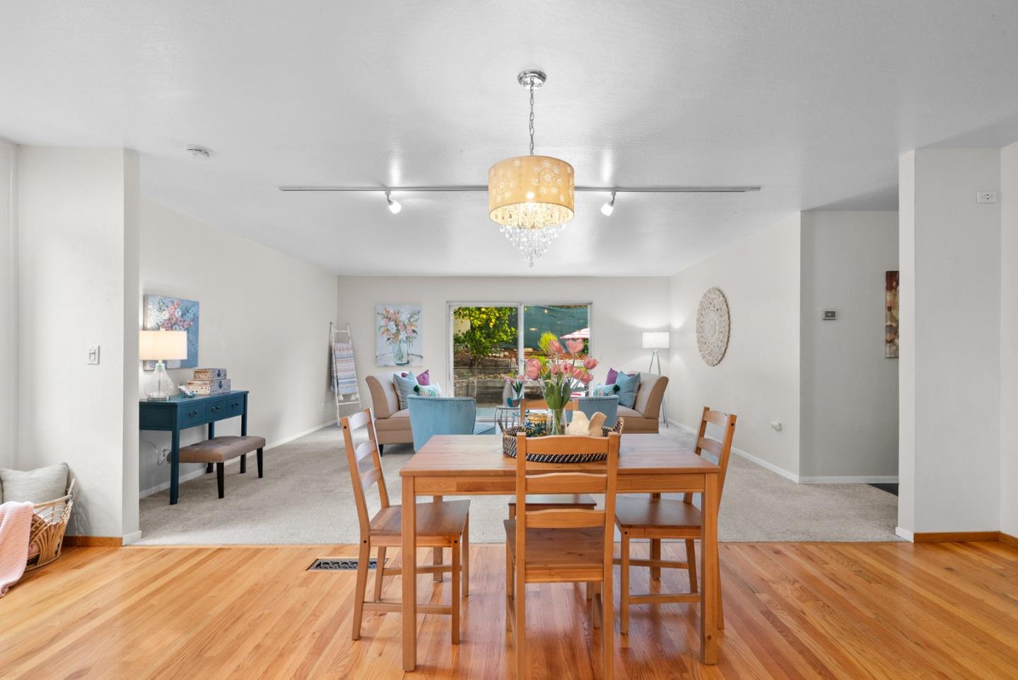 314 Hames Road Watsonville, CA 95076 - Photo 11 of 32 a view of a dining room with furniture window and wooden floor