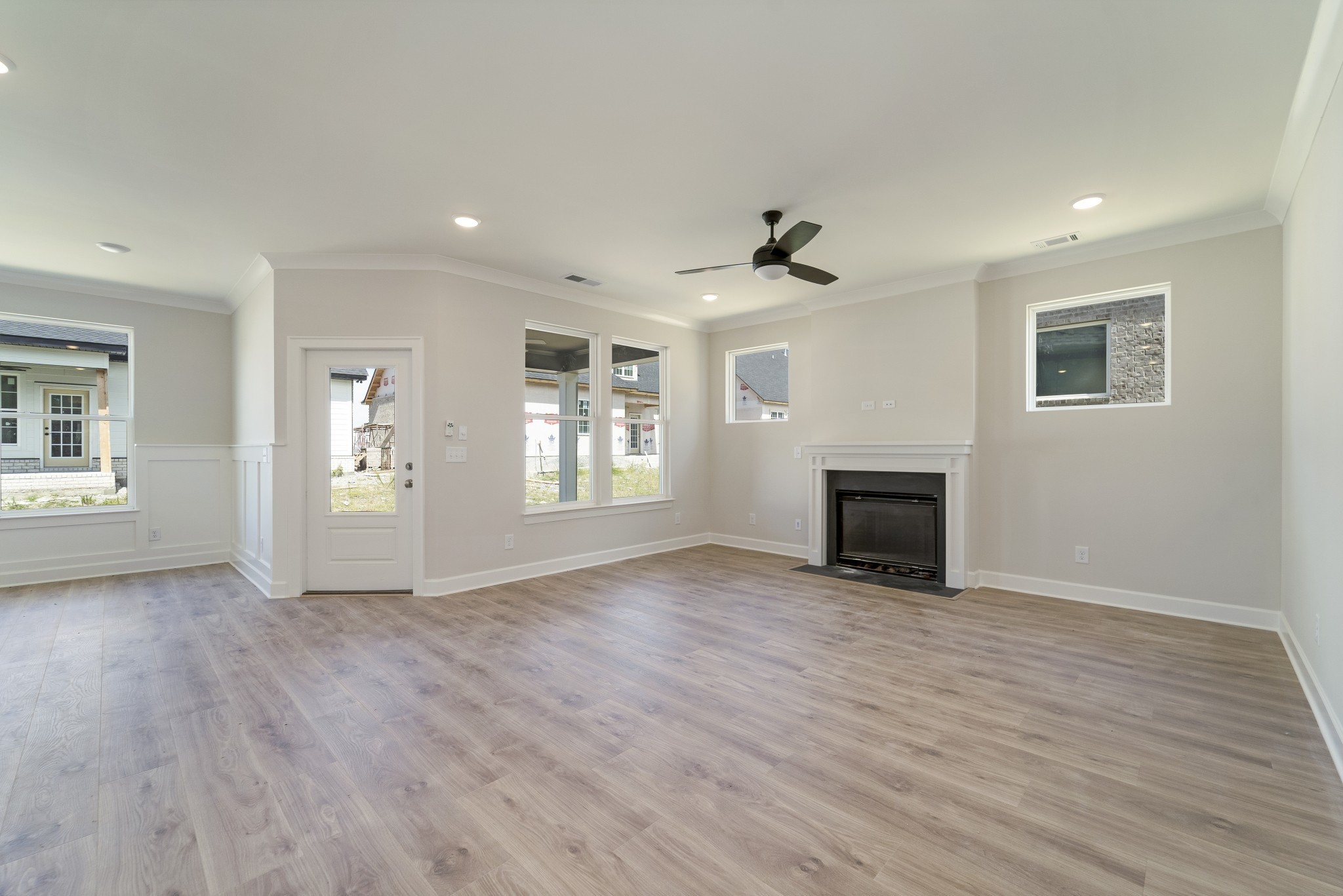 3005 Fanshaw Road Smyrna, TN 37167 - Photo 15 of 40 an empty room with windows and fireplace