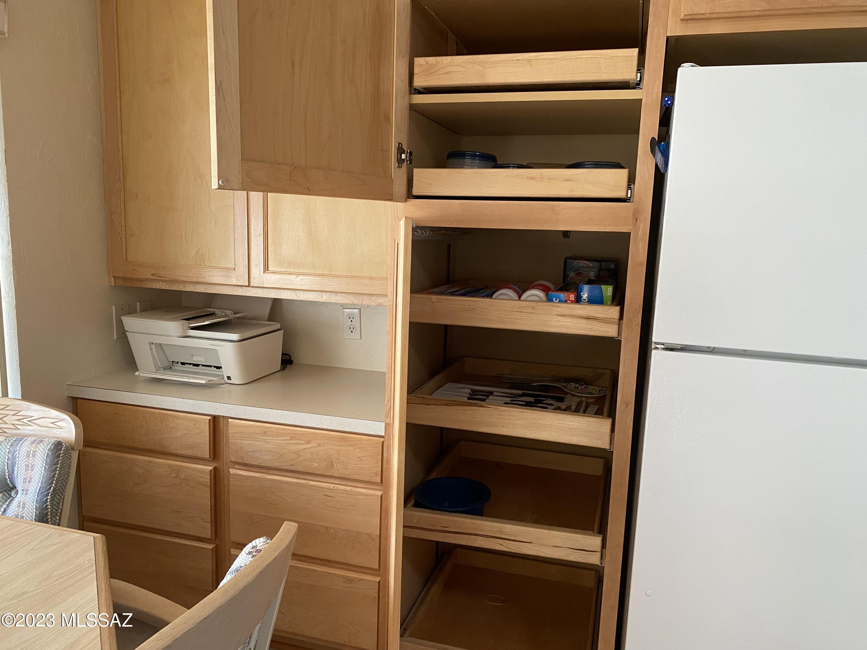 5755 West Box R Street Tucson, AZ 85713 - Photo 24 of 33 More counter and cabinets with sliding drawers through out the kitchen