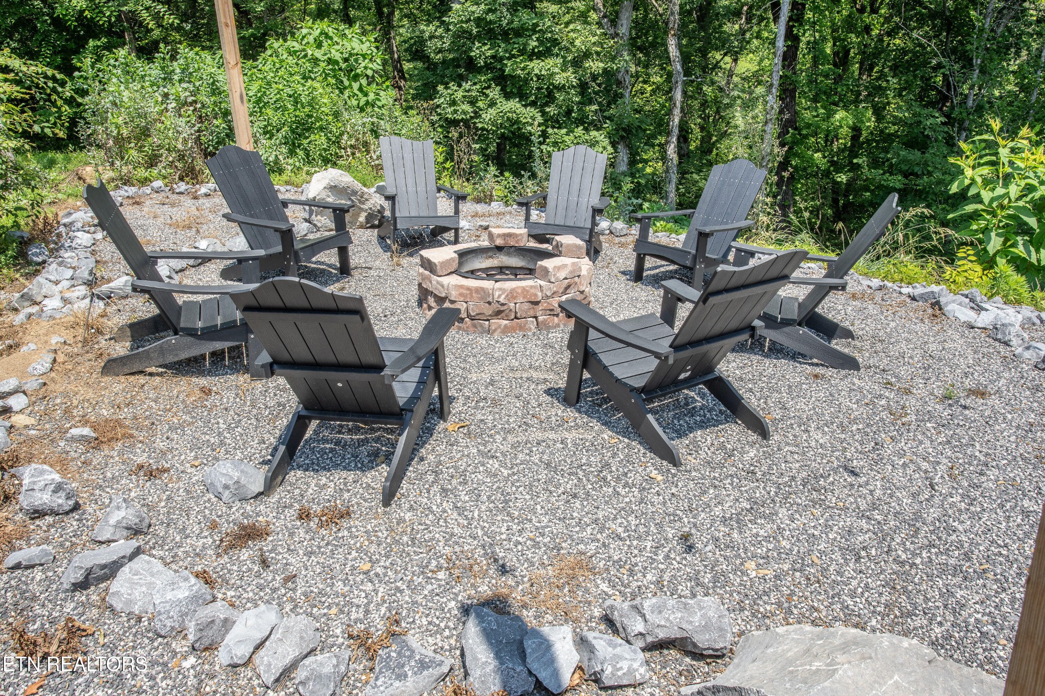 2033 Eagle Feather Drive Sevierville, TN 37876 - Photo 17 of 27 a view of a lounge chairs in a backyard