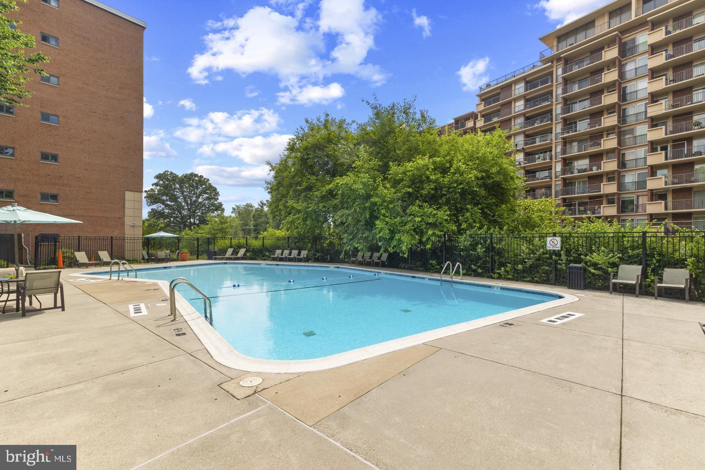 1300 South Arlington Ridge Road, Unit 204 Arlington, VA 22202 - Photo 26 of 35 a view of outdoor space and swimming pool