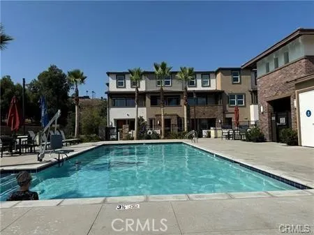 a view of a house with sitting area