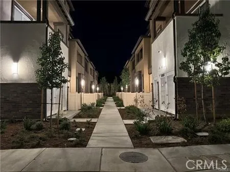 a view of a pathway of house