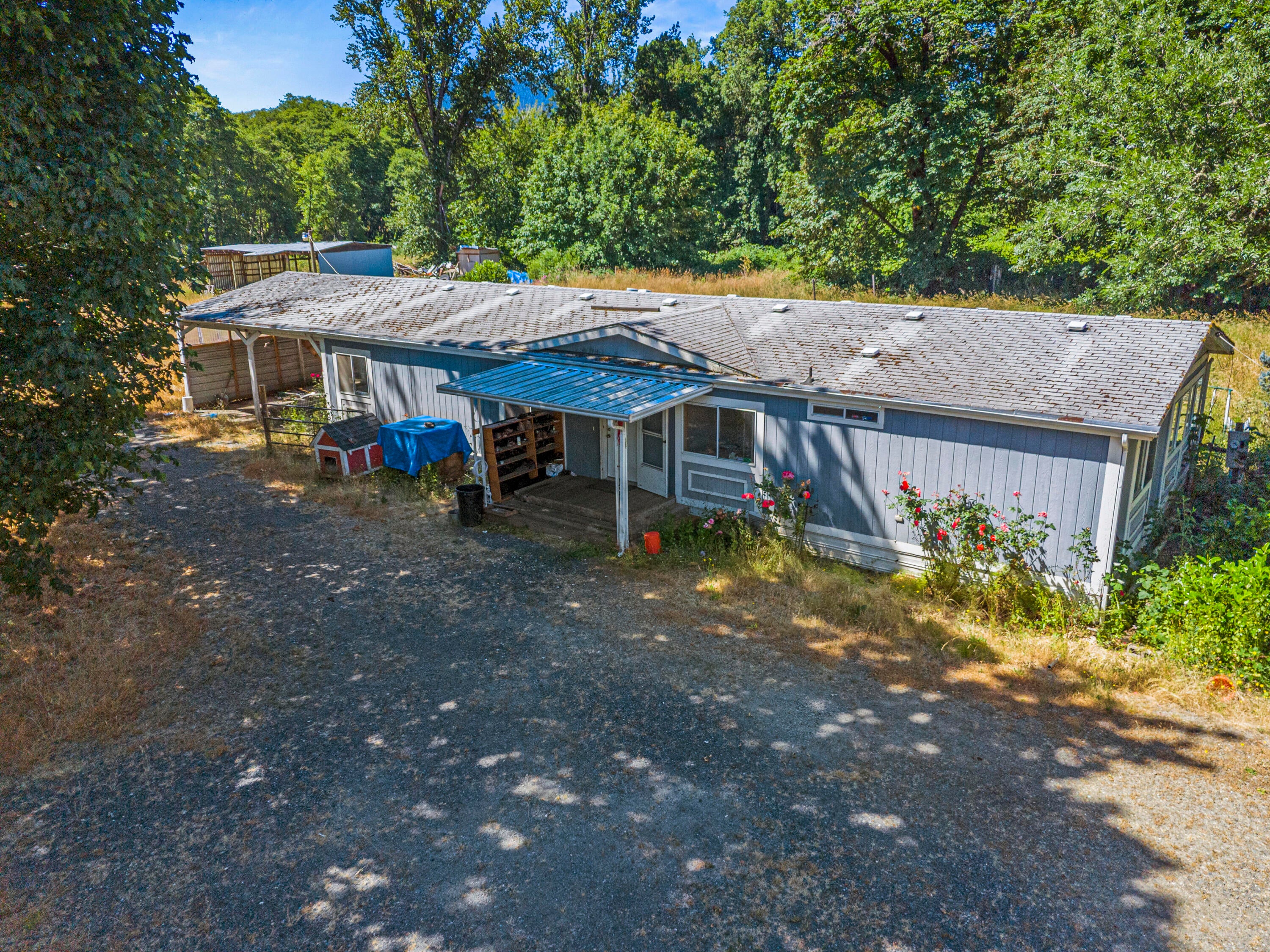 1056 Creek Road Azalea, OR 97410 - Photo 30 of 40 1056 Creek Road - Drone - 02