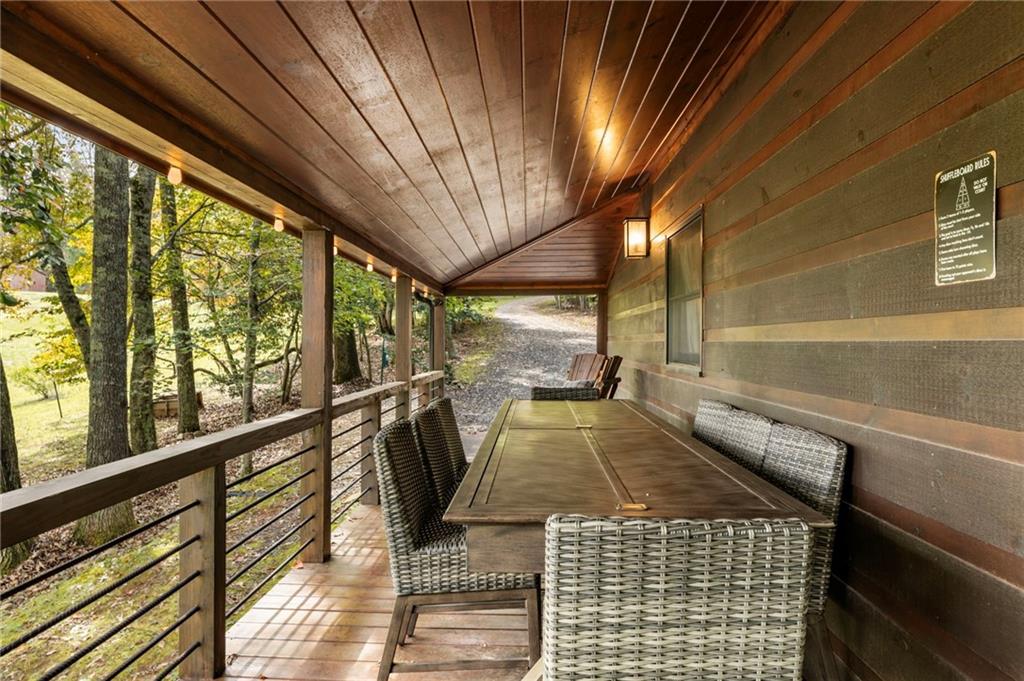 120 Brookhaven Trail Blue Ridge, GA 30513 - Photo 32 of 100 a view of outdoor space with seating area