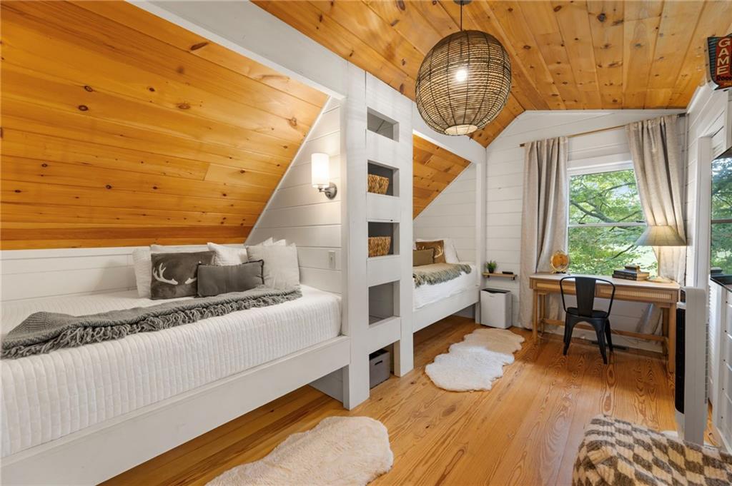 120 Brookhaven Trail Blue Ridge, GA 30513 - Photo 40 of 100 a living room with furniture and a chandelier