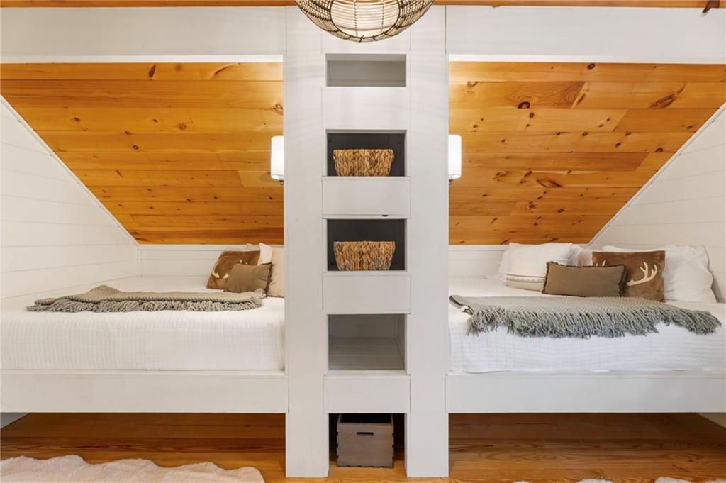 120 Brookhaven Trail Blue Ridge, GA 30513 - Photo 42 of 100 a bathroom with a granite countertop sink and a mirror