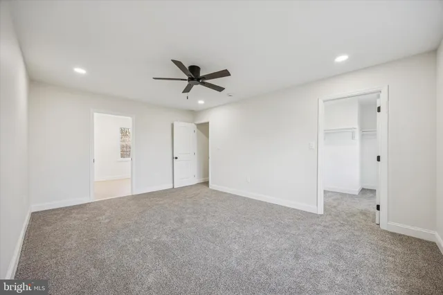 a view of room with window