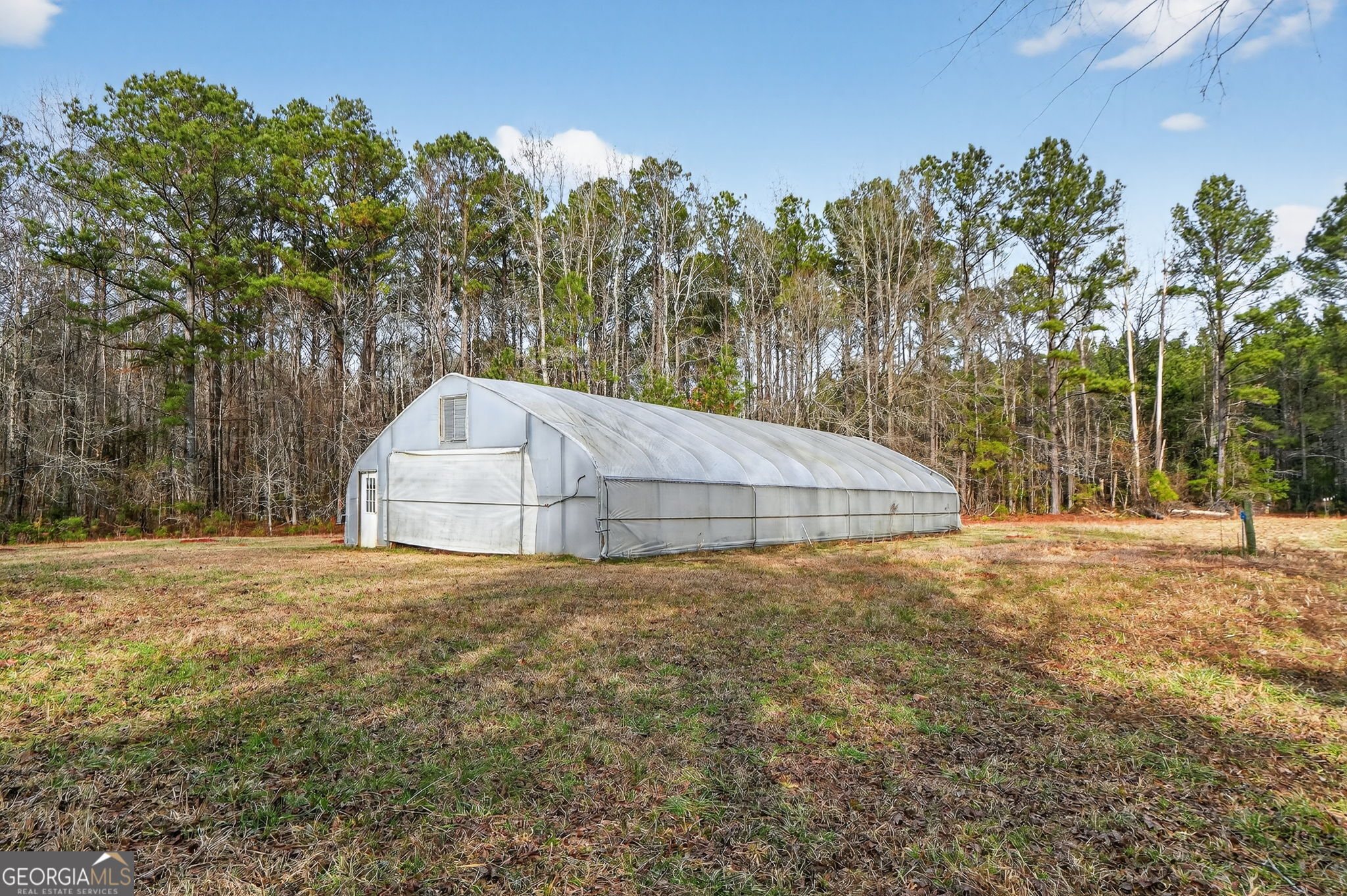 57.4-acres County Line Church Road Warm Springs, GA 31830 - Photo 5 of 35 a view of a field with large trees