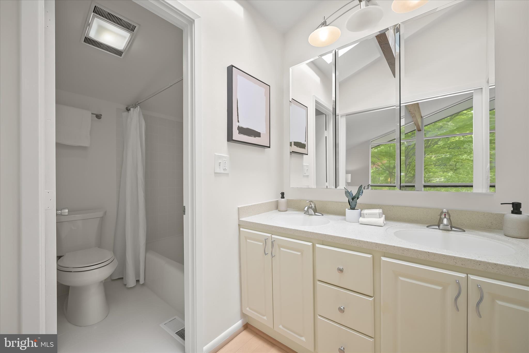 6544 Wiscasset Road Bethesda, MD 20816 - Photo 25 of 48 Primary bath w dual vanity