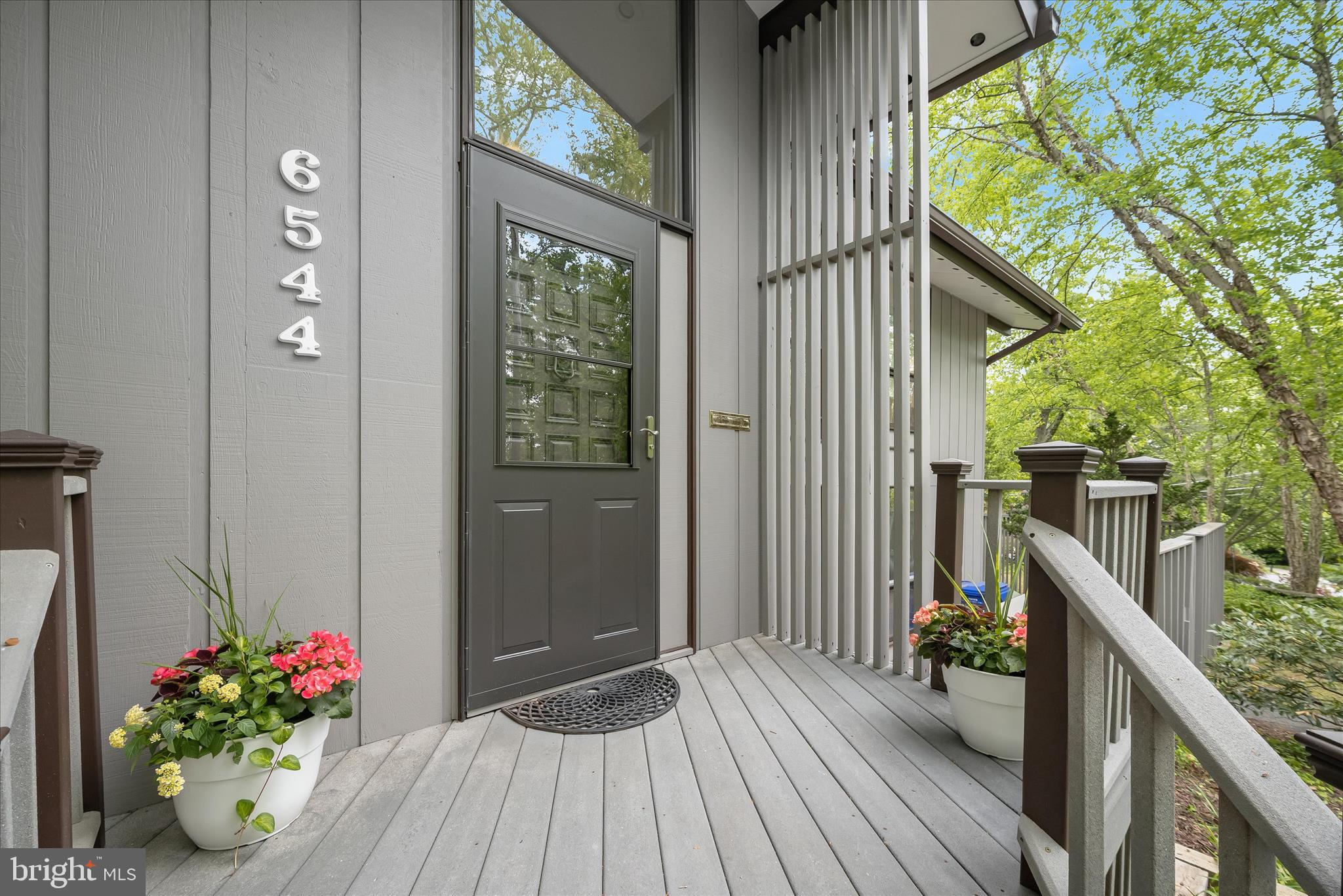 6544 Wiscasset Road Bethesda, MD 20816 - Photo 3 of 48 Welcoming front entrance