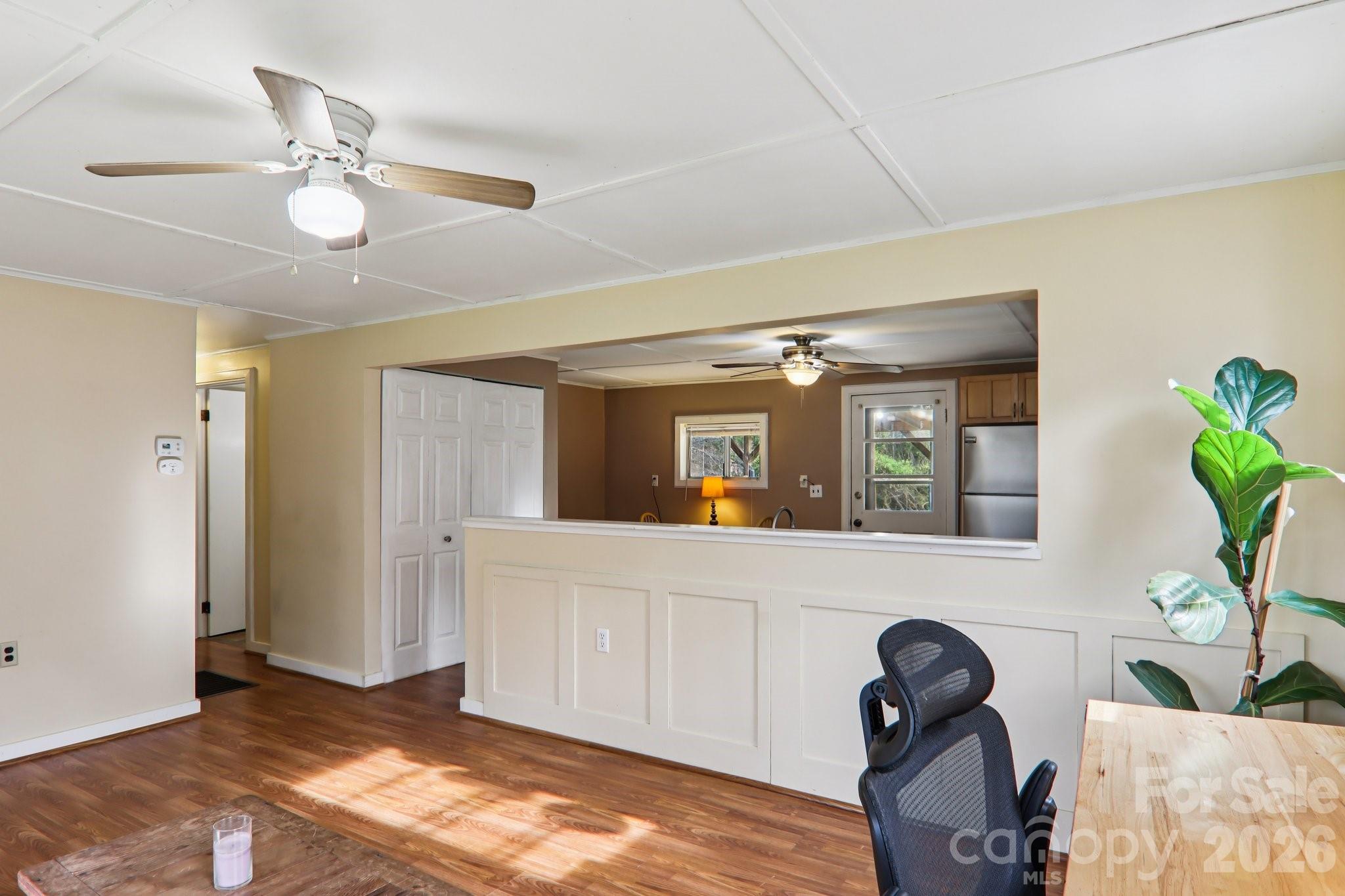 105 Baird Road Mars Hill, NC 28754 - Photo 19 of 48 a view of an entryway with wooden floor